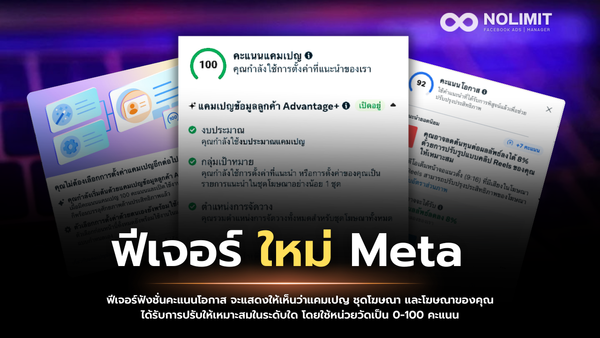 คะแนนโอกาสในตัวจัดการโฆษณา Meta